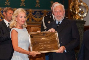 Princesse Camilla de Bourbon Sicile et Sir Robin Knox Johnston_BD.JPG