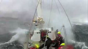 Sailing round Cape Horn