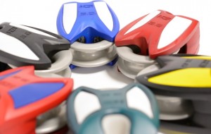 New lightweight INO plastic rope blocks