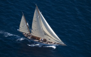 Fife yawl Eilean at Regatas Royales Trophee Panerai