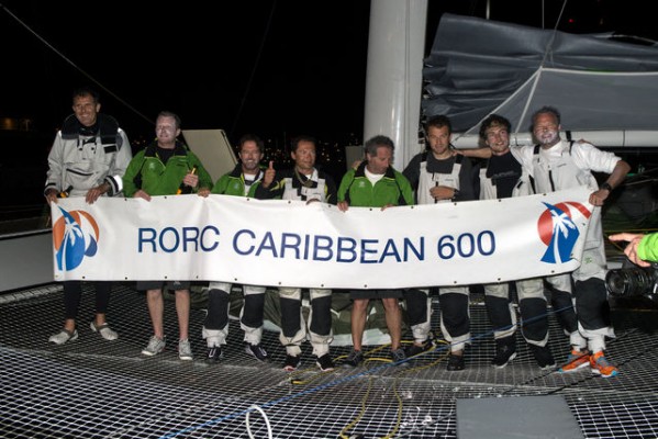 Phaedo3 team at the finish