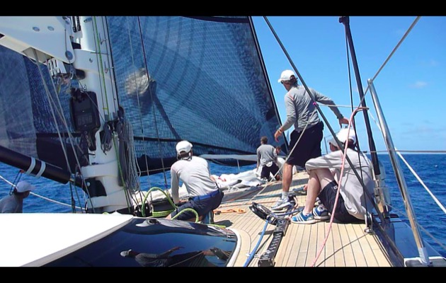 Aboard 125ft Perini Navi P2 at St Barths Bucket