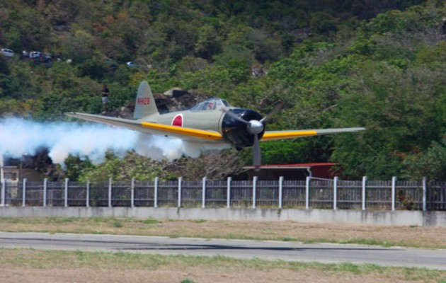 Flying Legends aircraft St Barths Bucket