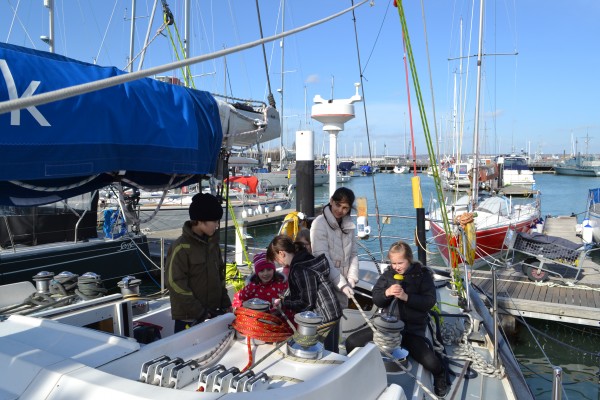 Jo Mumford school children Volvo