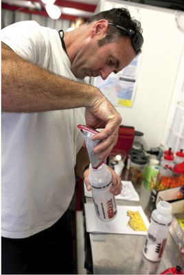 Rehydration powder is a relatively new product on the market. Photo: S van der Borch/Artemis Racing