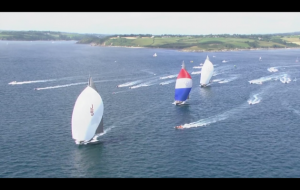 Video of J Class racing Falmouth 2015