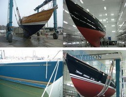Yacht repainting