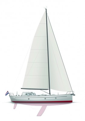 Also available with a centreboard and twin rudders