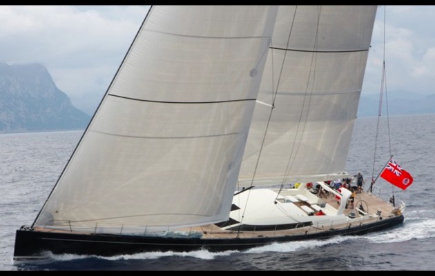 38m composite Briand design, built by Perini