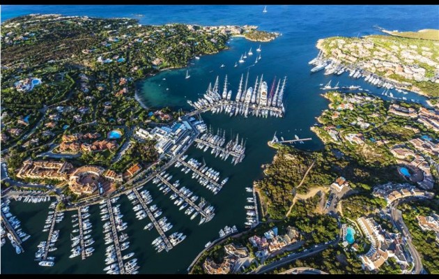 Yacht Club Costa Smeralda marina in Porto Cervo