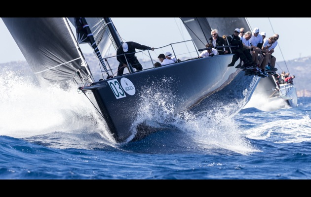 Maxi 72 yacht Jethou. ©Rolex/Carlo Borlenghi