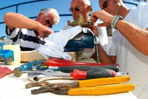 The 2003 ARC start, Las Palmas.