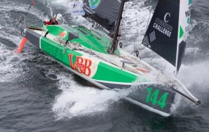 Maxine Sorel's VandB was damaged in a collision with a ship