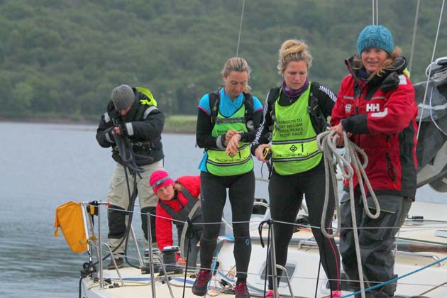 Aparito Arrives Corpach - Rob Howard