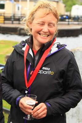 a very happy skipper