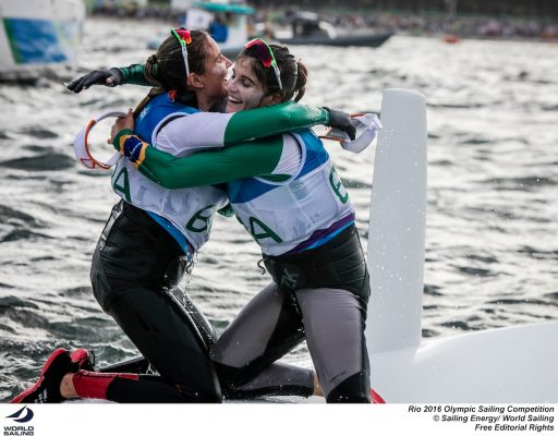 The Rio 2016 Olympic Sailing Competition features 380 athletes from 66 nations, in 274 boats racing across ten Olympic disciplines. Racing runs from Monday 8 August through to Thursday 18 August 2016 with 217 male and 163 female sailors racing out of Marina da Gloria in Rio de Janeiro, Brazil. Sailing made its Olympic debut in 1900 and has been a mainstay at every Olympic Games since 1908. For more information or requests please contact Daniel Smith at World Sailing on marketing@sailing.org or phone +44 (0) 7771 542 131.