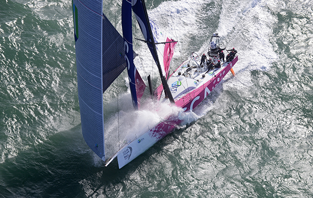 October 4 2013 - Team SCA sailing trials in the English Channel