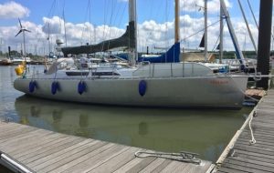 Alexander Grefrath's BM39 Noah, which sank during the ARC rally in November 2016