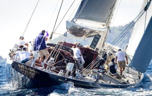 Velsheda at 2016 Les Voiles de St Tropez. Photo Maria Muina.