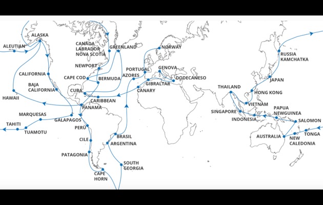 sailing around the world video