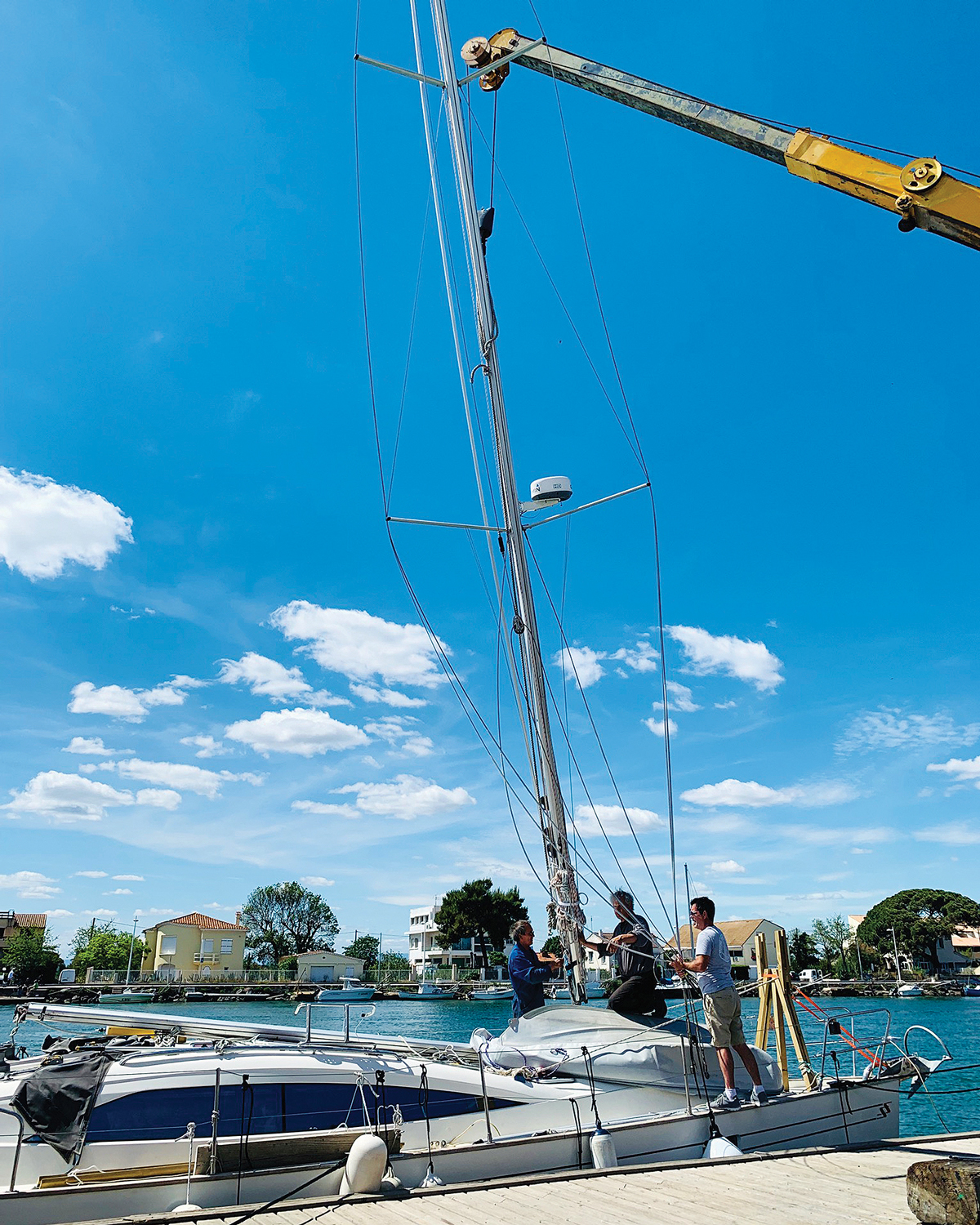 French canals offer a scenic route to the Med for sailing yachts