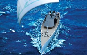 Ice-Kite-superyacht-running-shot-bow-credit-red-yacht-design