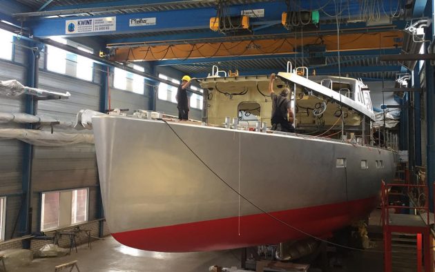 Pelagic 77 Skip Novak S New Expedition Yacht Takes Shape At Km Yachtbuilders