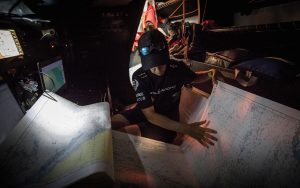 paper-charts-navigation-briefing-Libby-Greenhalgh-Sun-Hung-Kai-Scallywag-credit-Konrad-Frost-Volvo-Ocean-Race