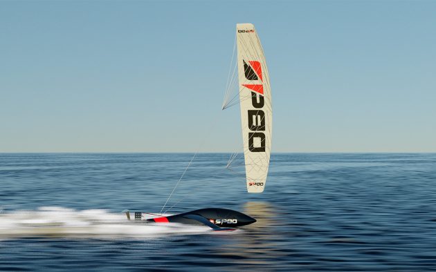 sailing yacht a speed