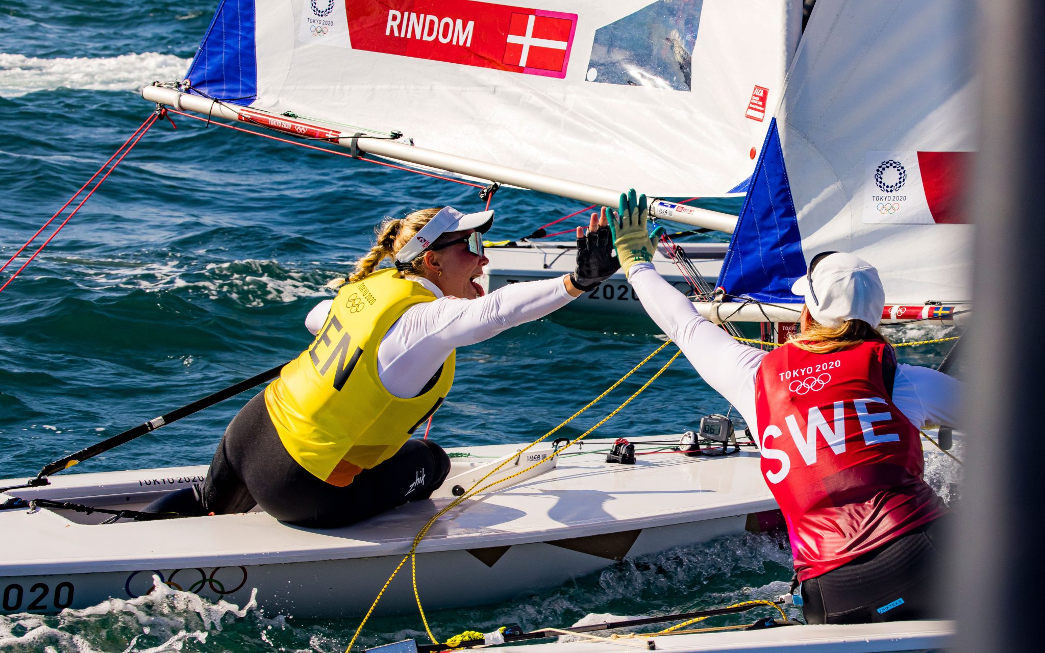 Olympic sailing Medals for the Laser and Laser Radial fleets