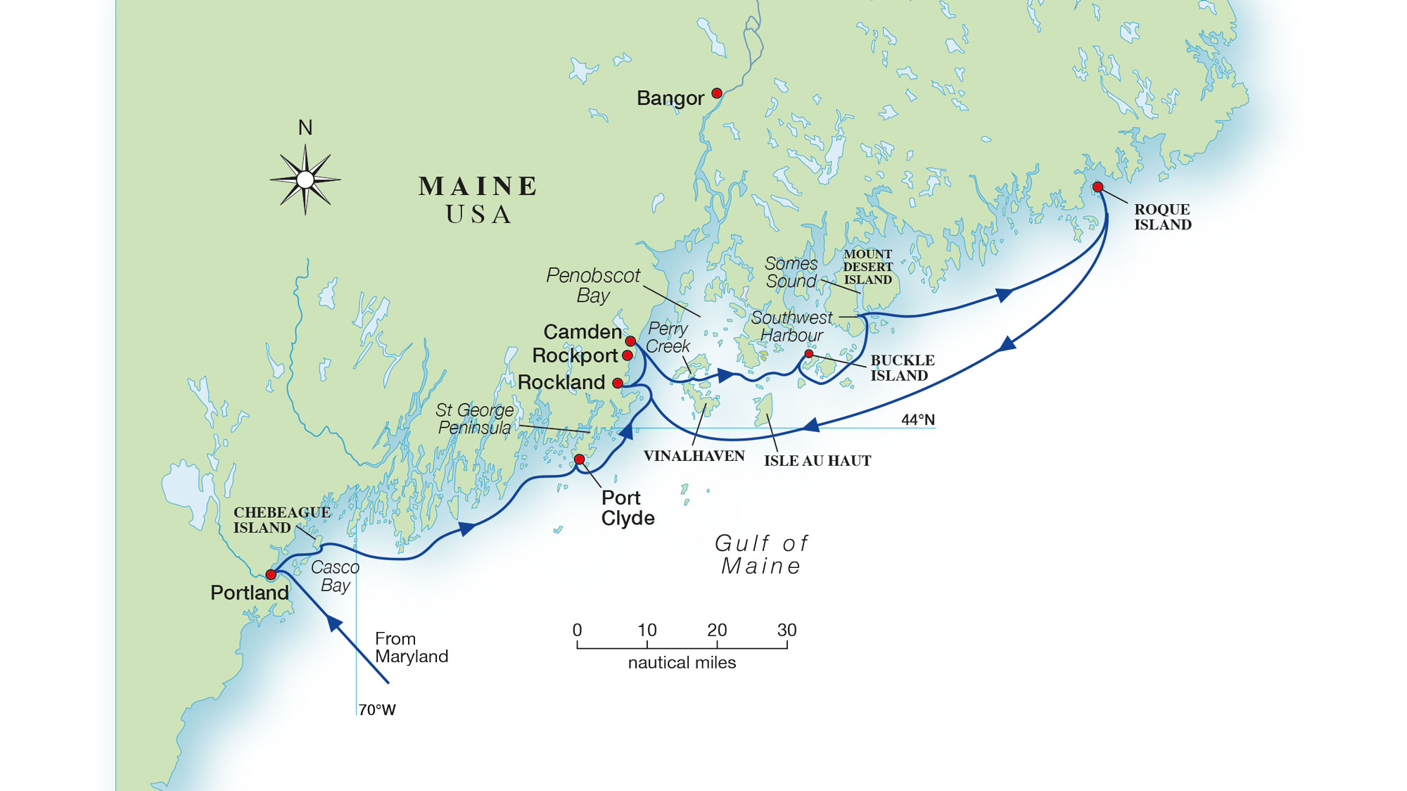 Cruising Maine a coast of mist and isles Yachting World