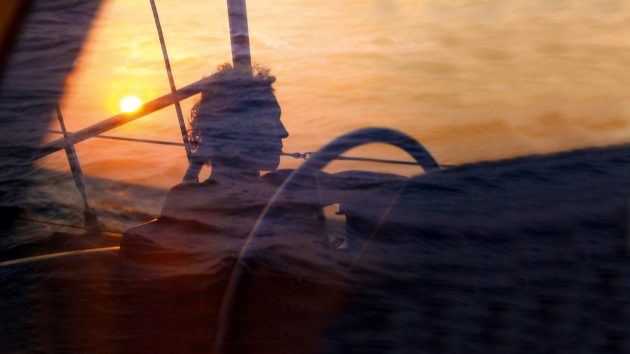 A pause for reflection late in the day