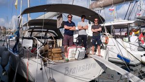 ocean crossing on a sailboat