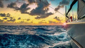 ocean crossing on a sailboat