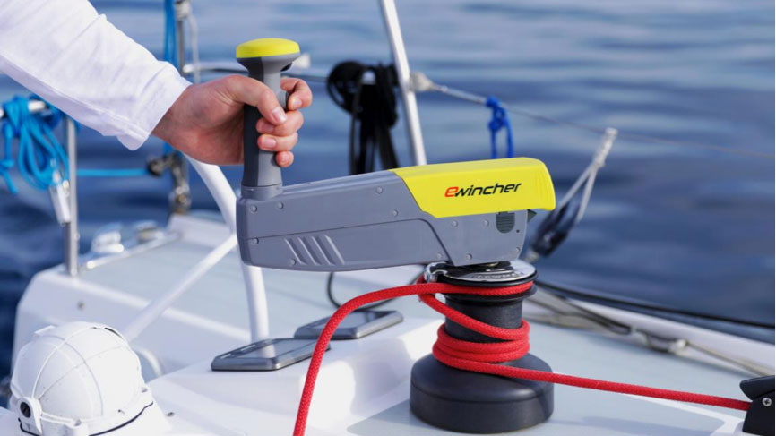 IWinch Test New Electric Winch Handle Option Yachting World IWinch Test New Electric Winch Handle Option Yachting World