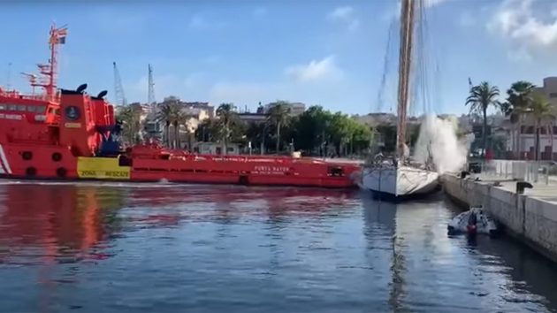 yacht eleonora sinks