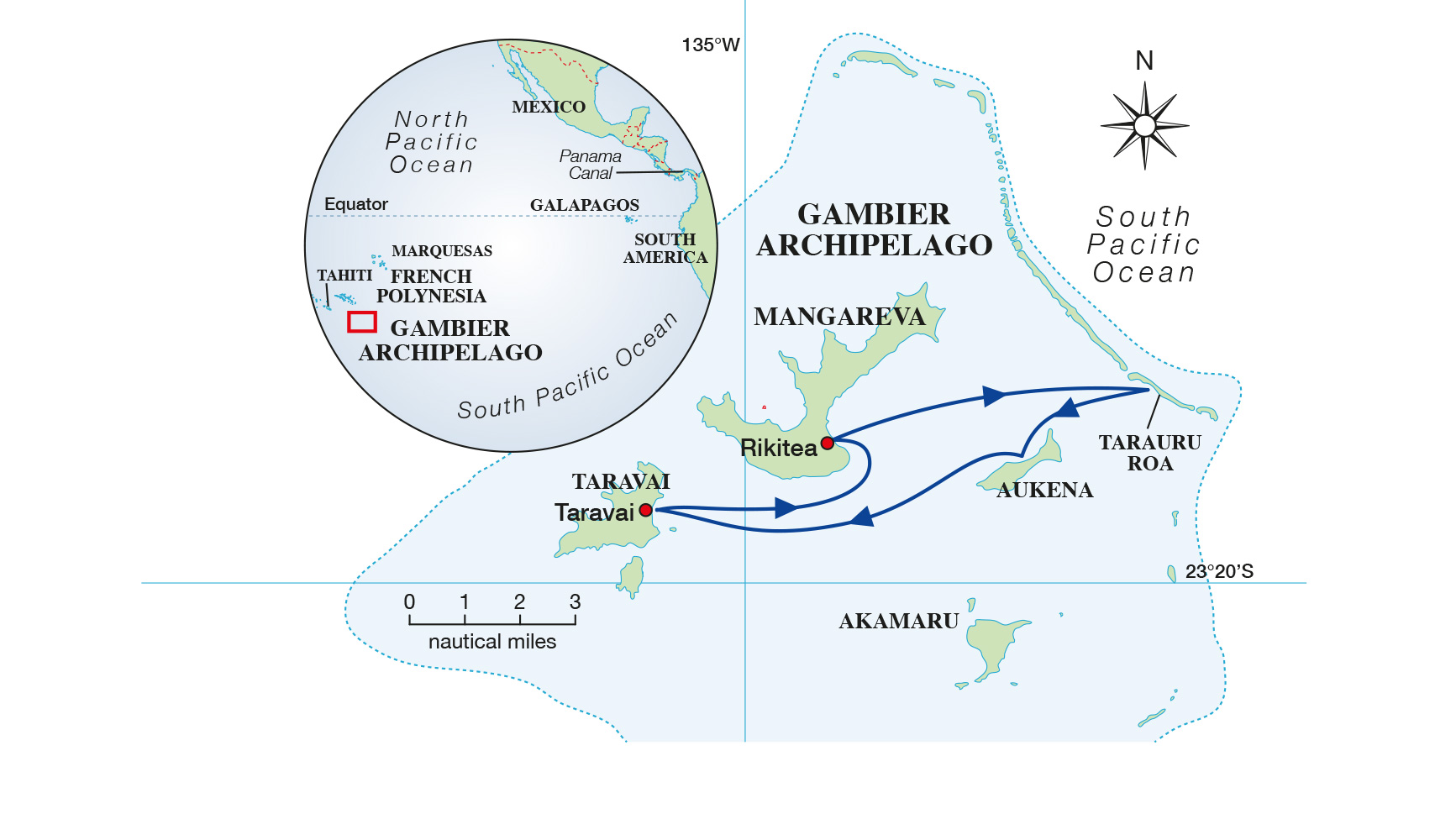 Sailing the Gambier archipelago Yachting World