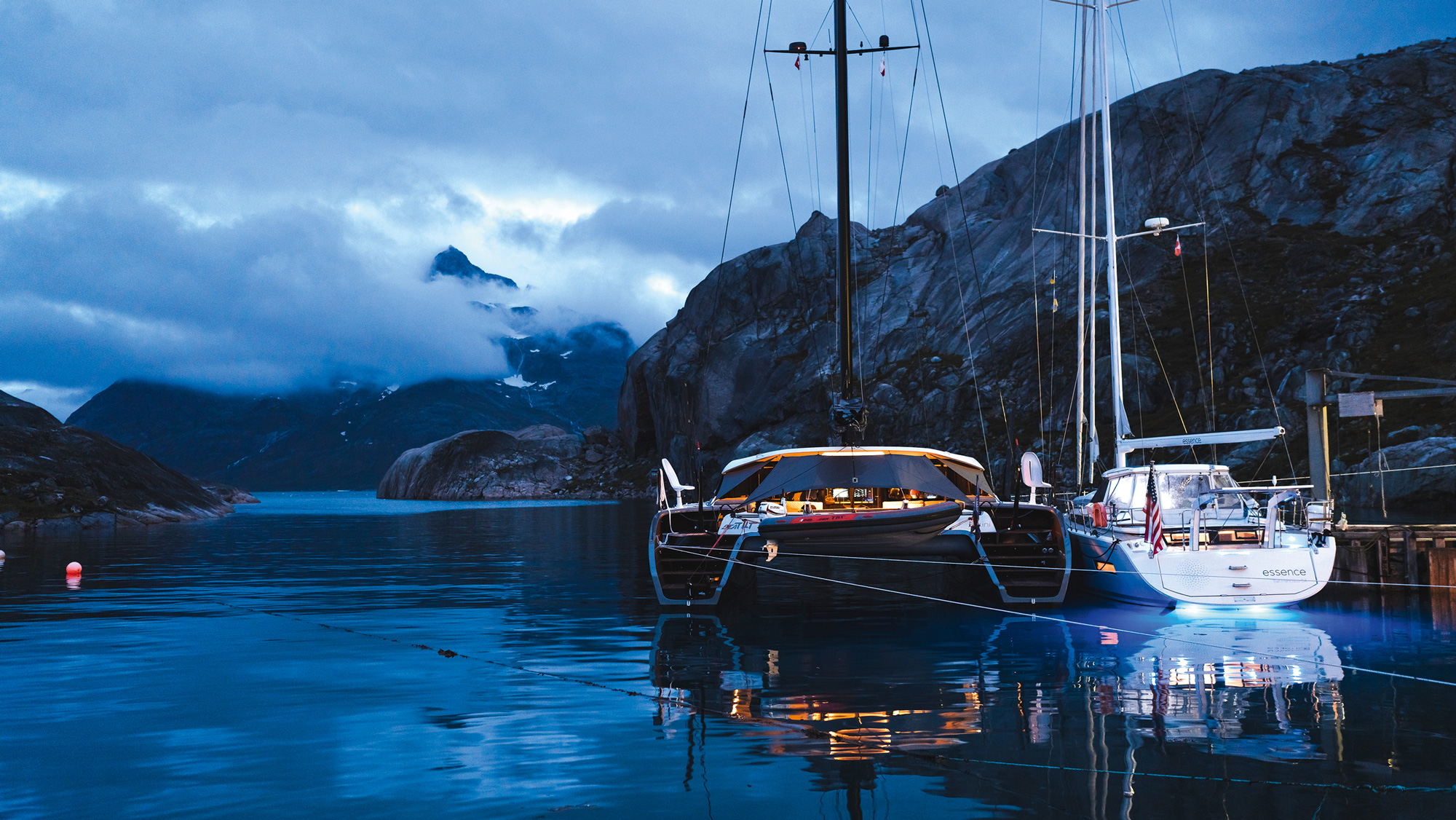 Sailing to Greenland an catamaran journey through