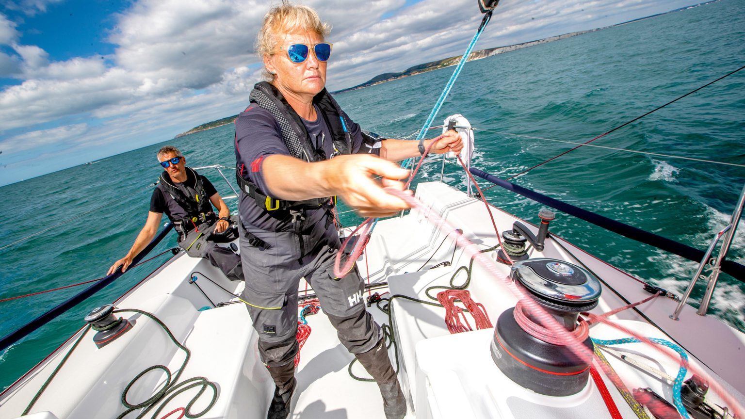 Double handed sailing skills The outside gybe Yachting World