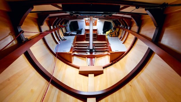 yacht construction wood