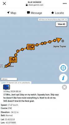 Garmin InReach Mini 2, tracking