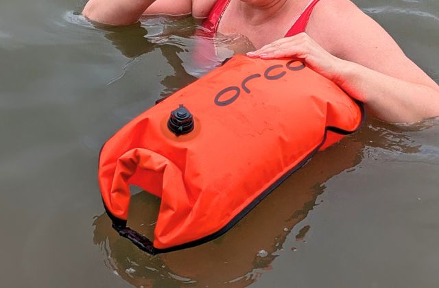 Orca tow float safety buoy