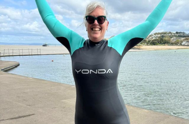 Yonda Spook plus size wetsuit women's open water swimming wetsuit
