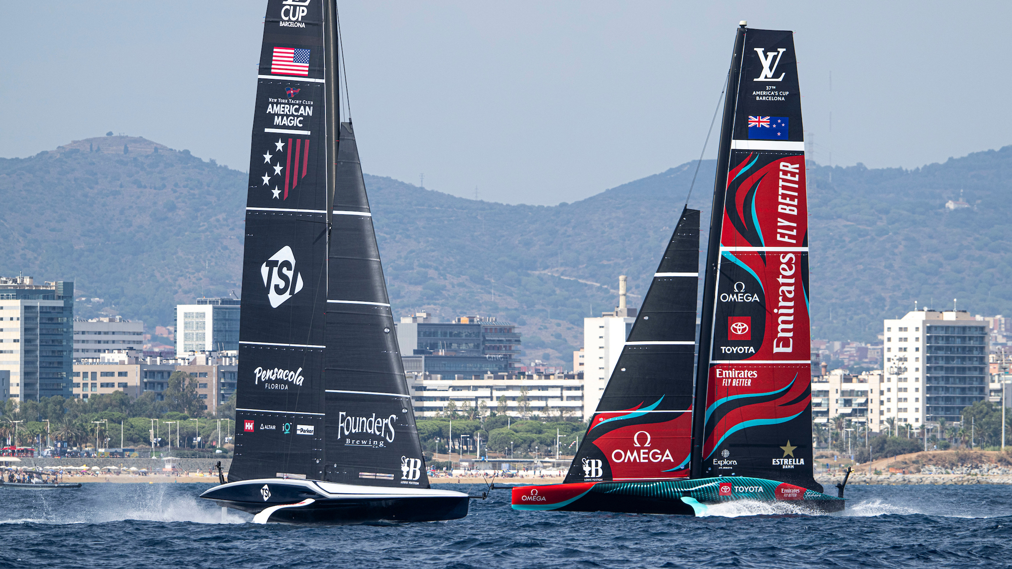 Louis Vuitton Racing What we learned from a cracking day 4 of Louis Vuitton Cup racing