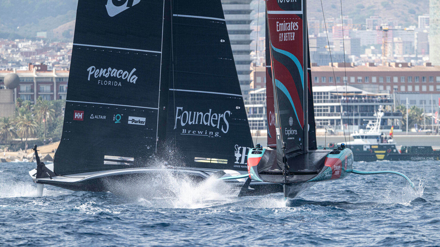 Louis Vuitton Racing What we learned from a cracking day 4 of Louis Vuitton Cup racing