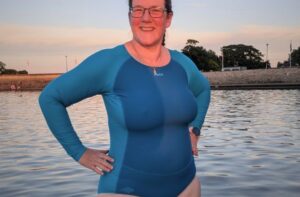 Alpkit Dulsie long sleeve swimsuit review for open water swimming