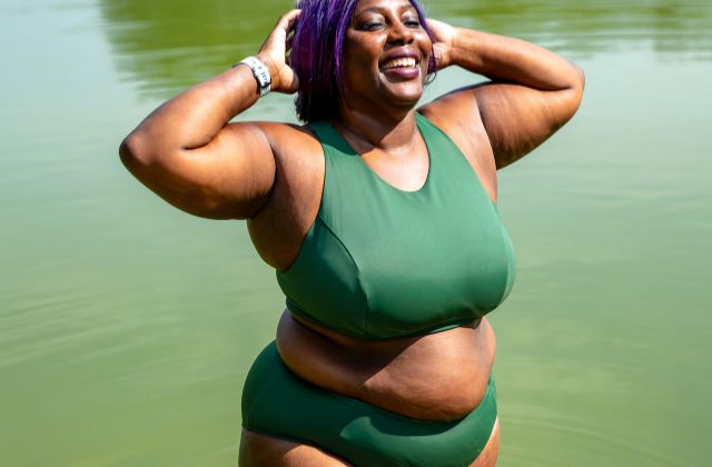 Deakin & Blue Sports Swimbra for open water swimming