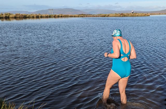 Deakin & Blue X-Back Swimsuit for outdoor swimming