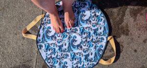 Outdoor swimming cold water changing mat