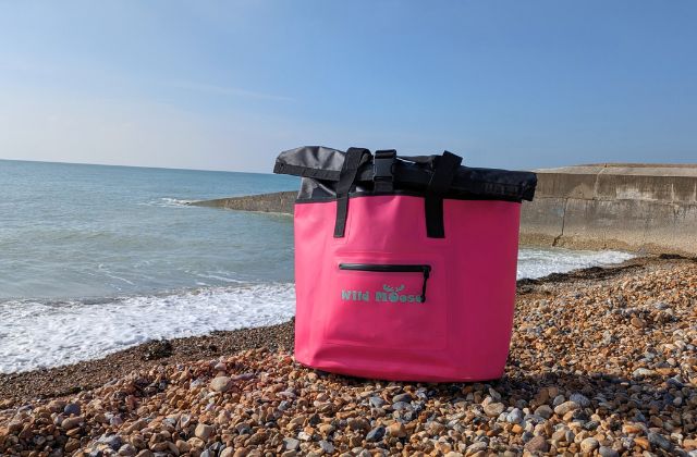 Wild Moose Caribou Tote Bag in pink for wild swimming